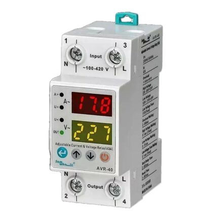 جهاز حماية الأجهزة الكهربائية من ارتفاع وانخفاض الفولت